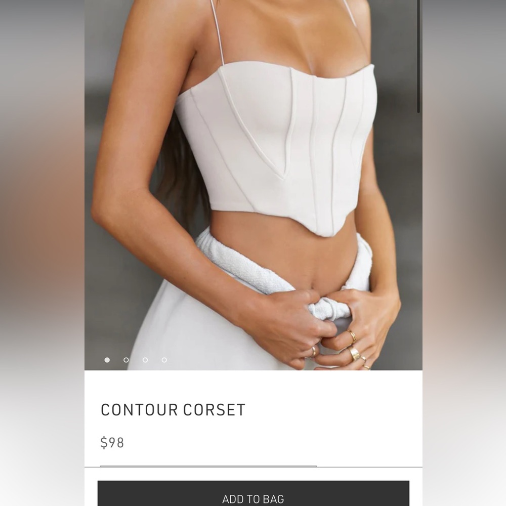Joah Brown brand new CONTOUR CORSET in XS/S